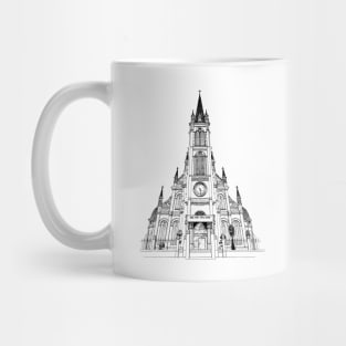 Pink Church Saigon Vietnam Mug